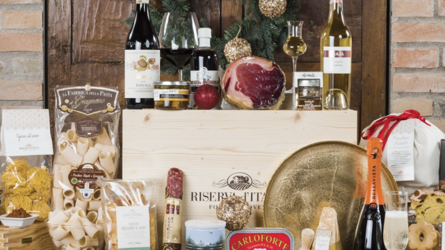 regalo natalizio cesto enogastronomico