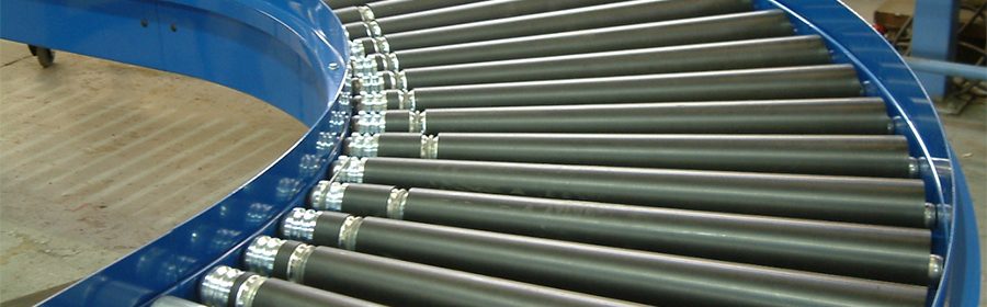 Rulli in gomma garantiti e di qualità per rulli trasportatori MAE Industria Gomma