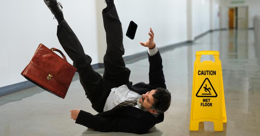 Risarcimento danni da caduta