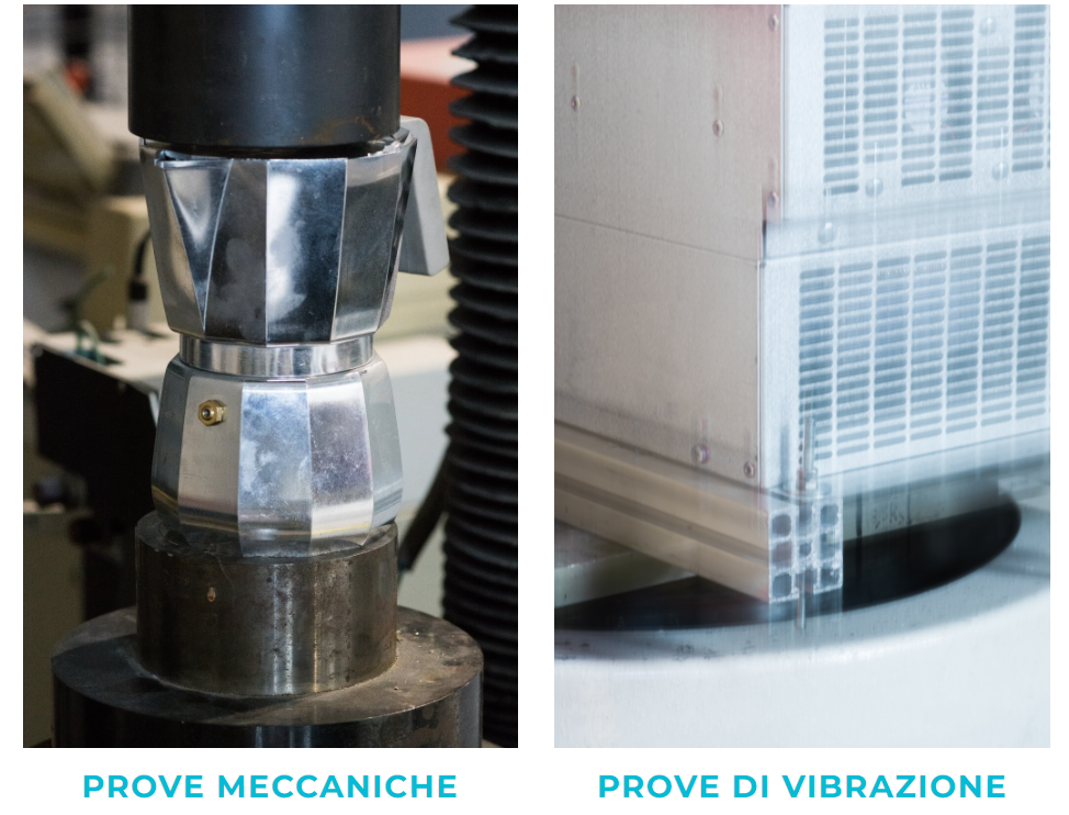 test meccanici su prototipi